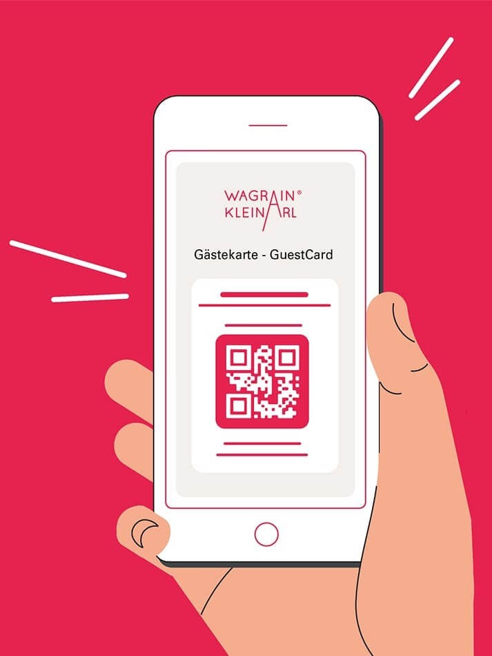 Digitale GuestCard Wagrain-Kleinarl bequem am Smartphone nutzen &copy; Wagrain-Kleinarl Tourismus