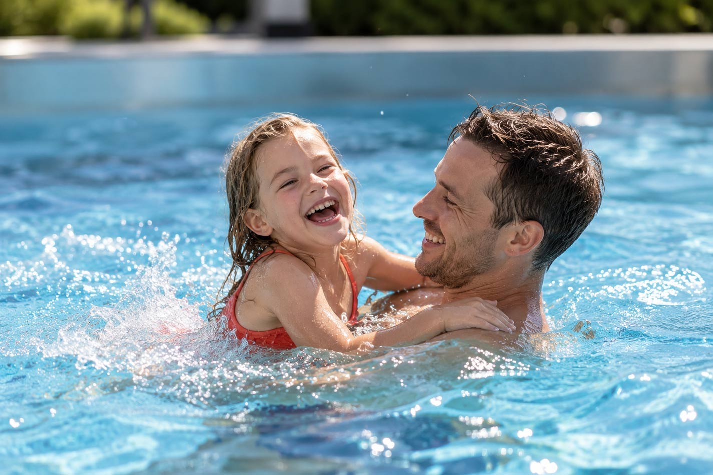 Spass im Pool