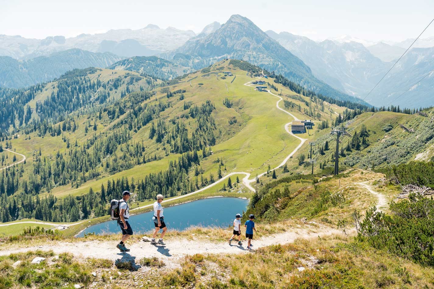 Familienwanderung in Wagrain-Kleinarl