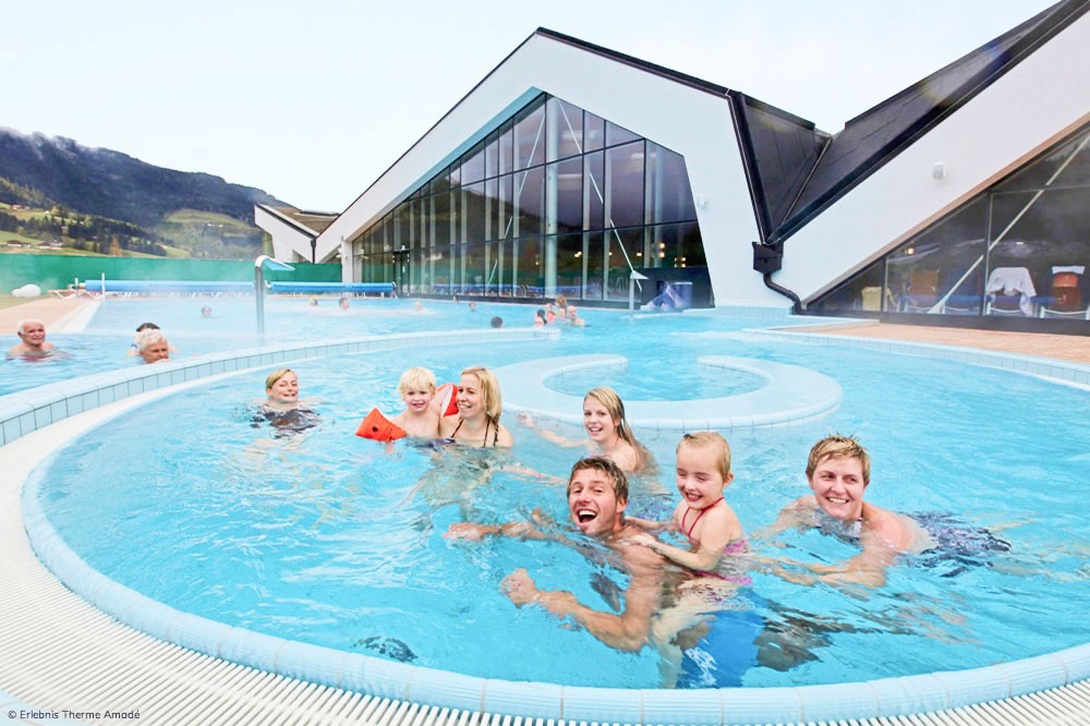 Spaß für die ganze Familie in der Erlebnis Therme Amadé in Altenmarkt