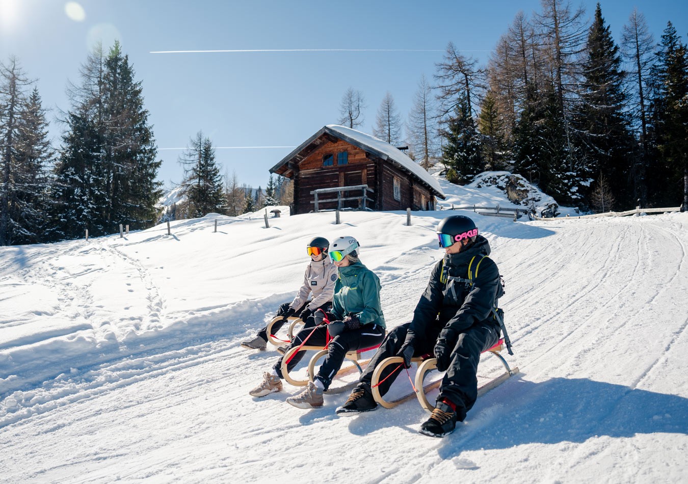 Skiing, sledging, cross-country skiing and much more