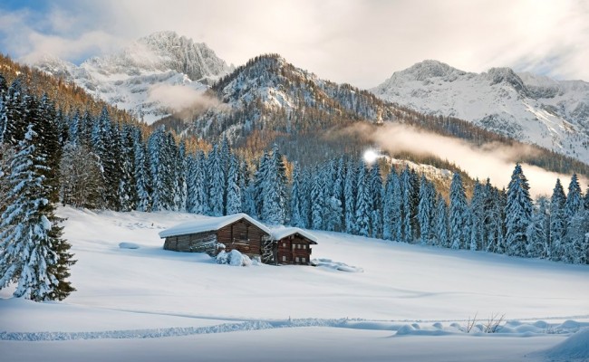 Abendliche Winterstimmung in Wagrain-Kleinarl